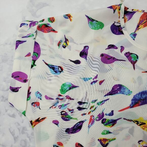 Liva Girl "For the Birds" Top size XL - Picture 6 of 13